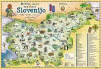 Otroški zemljevid Slovenije - zgibanka, Medved Lovro